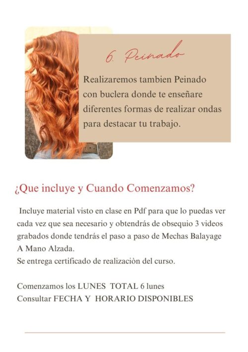 Formación Online Crea Tu Diseño de Mechas - Imagen 4